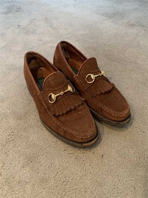 gucci kiltie loafers|gucci wedge loafers.